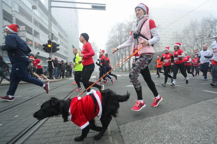 Marin Čilić predvodio blagdansku utrku u centru Zagreba: Pao je u sjenu kostimiranih trkača