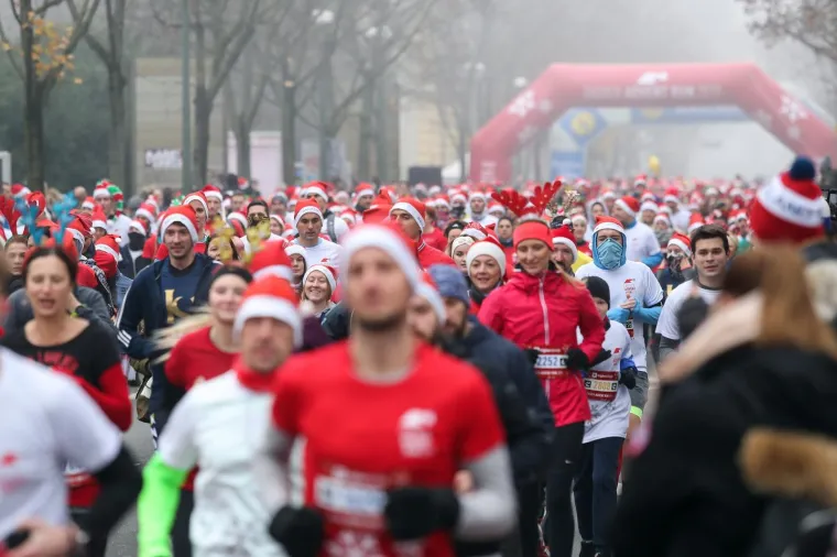Marin Čilić predvodio blagdansku utrku u centru Zagreba: Pao je u sjenu kostimiranih trkača