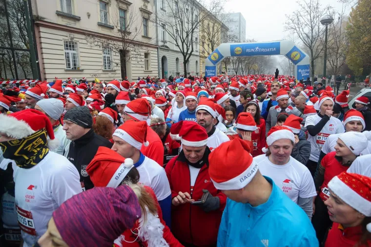 Marin Čilić predvodio blagdansku utrku u centru Zagreba: Pao je u sjenu kostimiranih trkača
