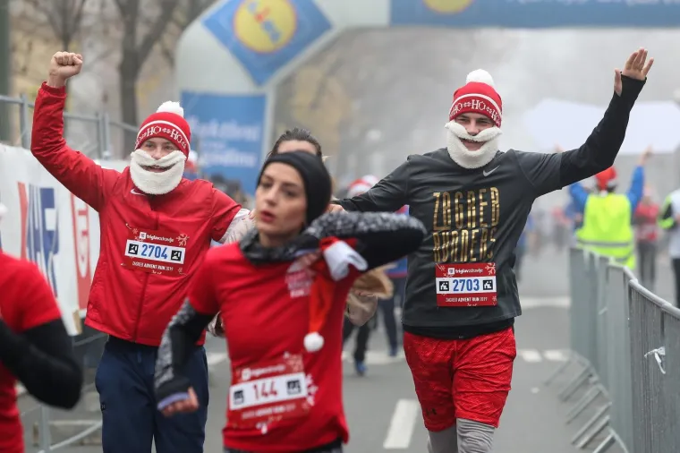 Marin Čilić predvodio blagdansku utrku u centru Zagreba: Pao je u sjenu kostimiranih trkača