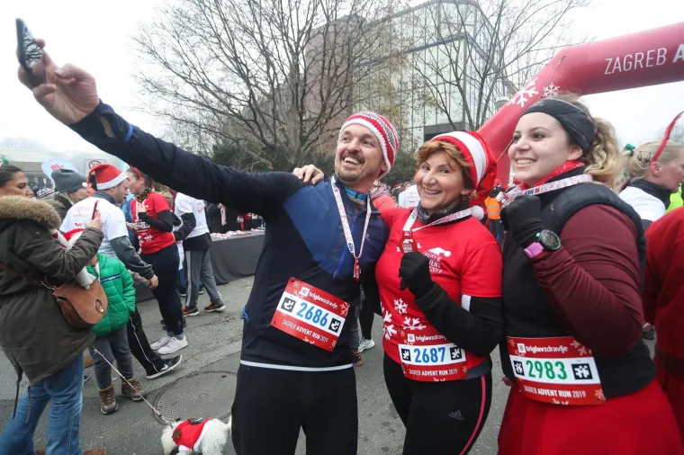 Marin Čilić predvodio blagdansku utrku u centru Zagreba: Pao je u sjenu kostimiranih trkača