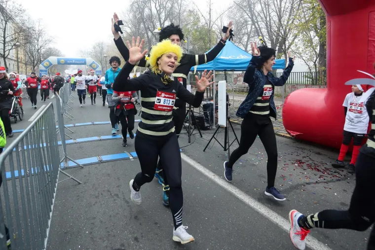Marin Čilić predvodio blagdansku utrku u centru Zagreba: Pao je u sjenu kostimiranih trkača