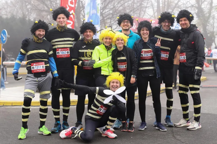 Marin Čilić predvodio blagdansku utrku u centru Zagreba: Pao je u sjenu kostimiranih trkača