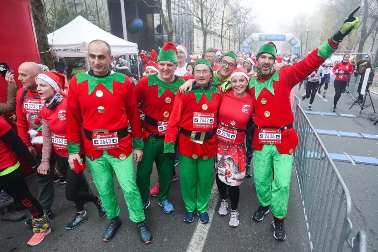 Marin Čilić predvodio blagdansku utrku u centru Zagreba: Pao je u sjenu kostimiranih trkača