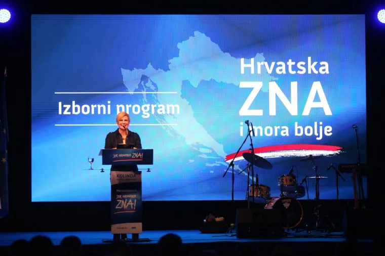 Predsjednica poručila u Splitu: 'Dabogda svi hrvatski političari bili korumpirani kao ja'