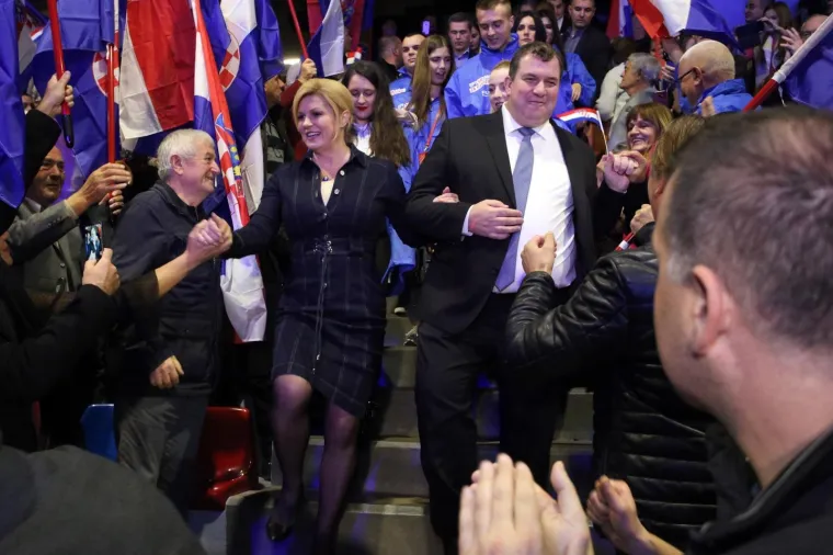 Predsjednica poručila u Splitu: 'Dabogda svi hrvatski političari bili korumpirani kao ja'