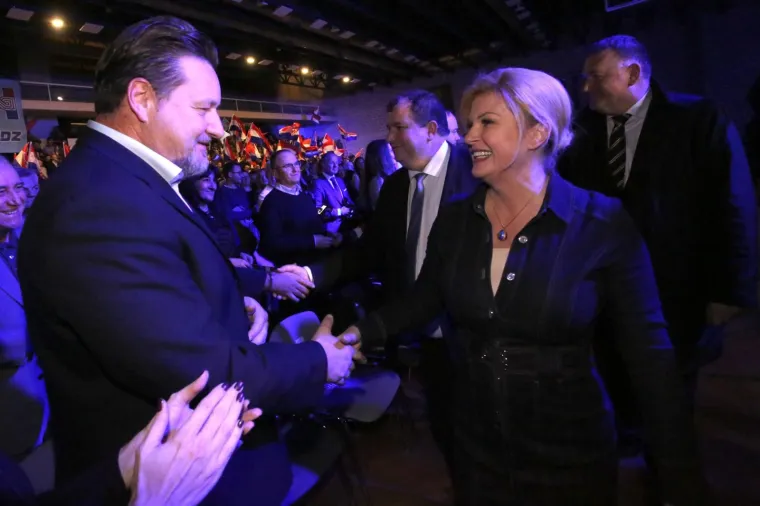 Predsjednica poručila u Splitu: 'Dabogda svi hrvatski političari bili korumpirani kao ja'