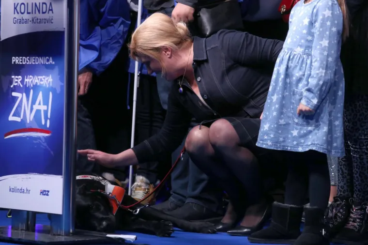 Predsjednica poručila u Splitu: 'Dabogda svi hrvatski političari bili korumpirani kao ja'