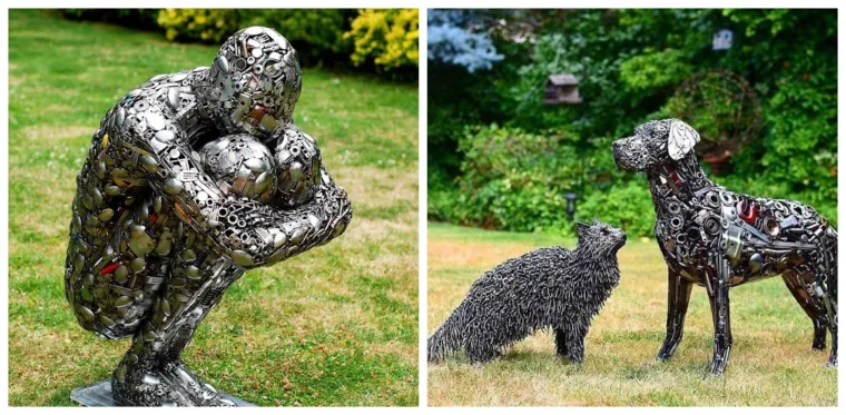 Ovaj umjetnik vraća 'smeće' u život, izdvojili smo 18 njegovih nevjerojatnih skulptura