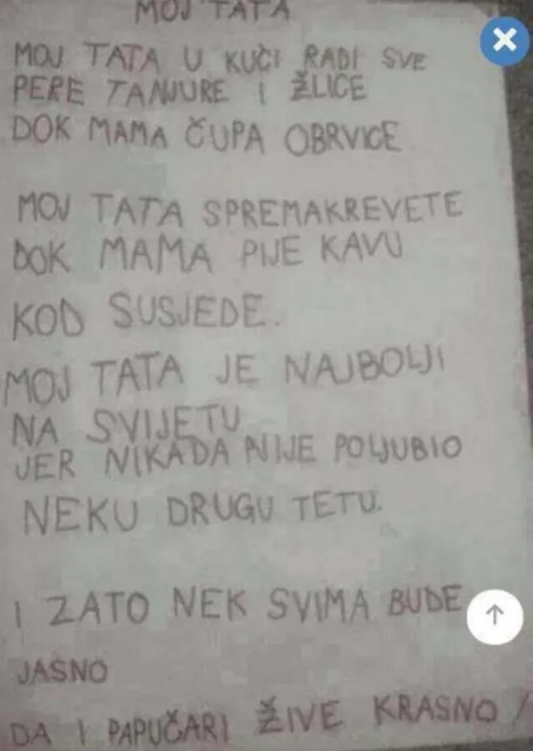 'Moj tata gunđa i čudi se &scaron;to ima 120 kila': Hrvatski mali&scaron;ani imaju genijalne provale, morate ih vidjeti