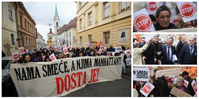 'Dosta je Bandićeve samovolje i njegova šikaniranja građana Zagreba!'