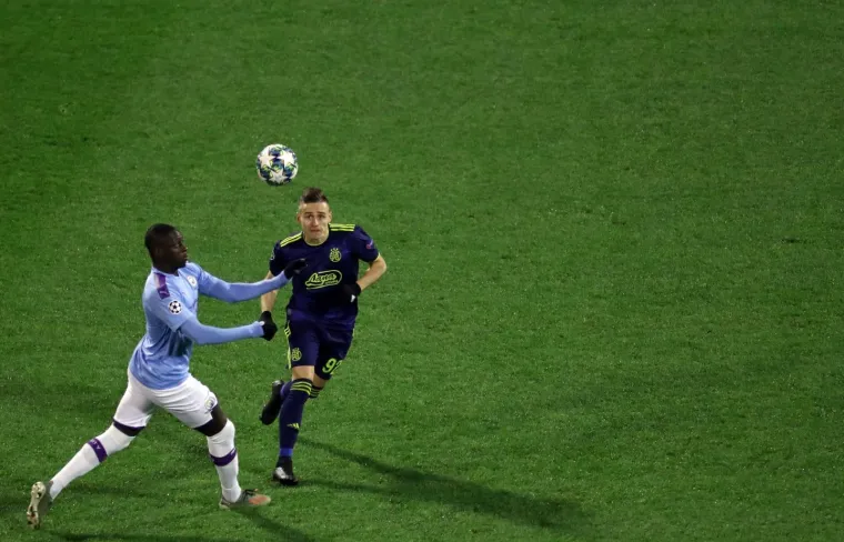 11.12.2019., stadion Maksimir, Zagreb - UEFA Liga prvaka, skupina C, 6. kolo, GNK Dinamo - Manchester City. Damian Kadzior Photo: Igor Soban/PIXSELL