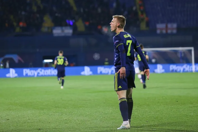 11.12.2019., stadion Maksimir, Zagreb - UEFA Liga prvaka, skupina C, 6. kolo, GNK Dinamo - Manchester City. Dani Olmo
Photo: Luka Stanzl/PIXSELL