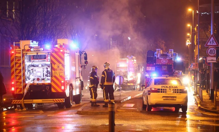 Buknuo požar u Zagrebu: Na terenu su bili vatrogasci i policija, nema ozlijeđenih