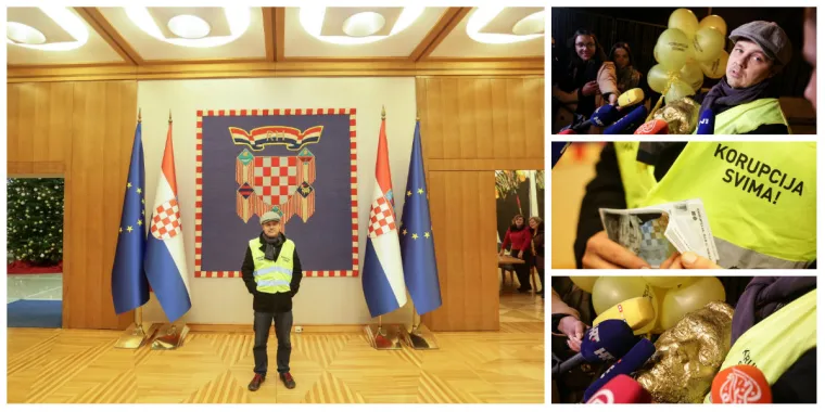 Bandić u inspekciji: 'U Predsjedničke dvore uselit ću pravu korupciju, a ne amatersku kakva je bila dosad'