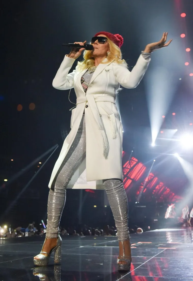 14.12.2019., Zagreb - U Areni je odrzan koncert Lepe Brene.
Photo: Davorin Visnjic/PIXSELL