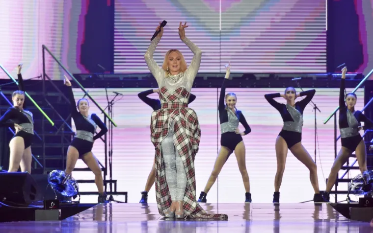 14.12.2019., Zagreb - U Areni je odrzan koncert Lepe Brene.
Photo: Davorin Visnjic/PIXSELL