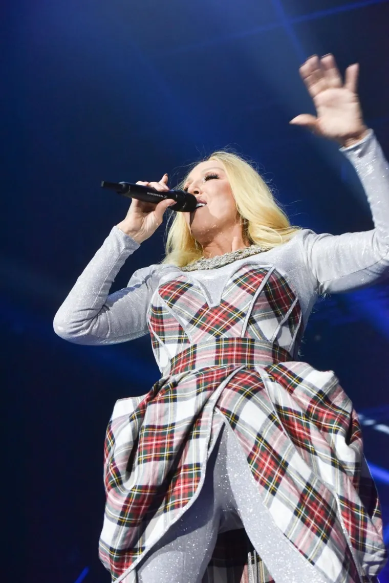 14.12.2019., Zagreb - U Areni je odrzan koncert Lepe Brene.
Photo: Davorin Visnjic/PIXSELL