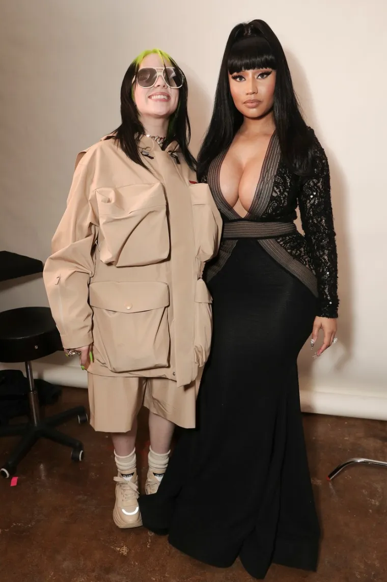 Američka reperica Nicki Minaj stigla je na dodjelu nagrada Billboard Women in Music 2019. u Los Angelesu u provokativnoj uskoj haljini. Foto: Profimedia