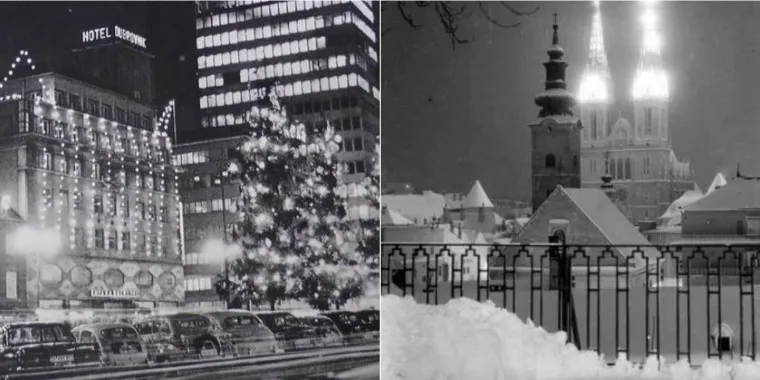Drugačije blje&scaron;tavilo bez bezbroj kućica: Ovako je nekada izgledao Advent u Zagrebu