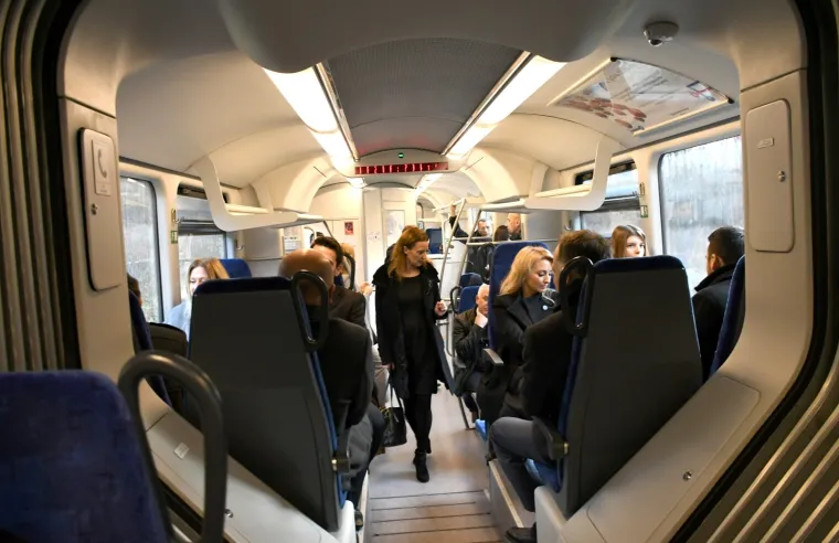 Andrej Plenković nije skrivao ponos: Prvi je isprobao prugu čiji kilometar vrijedi pet milijuna eura