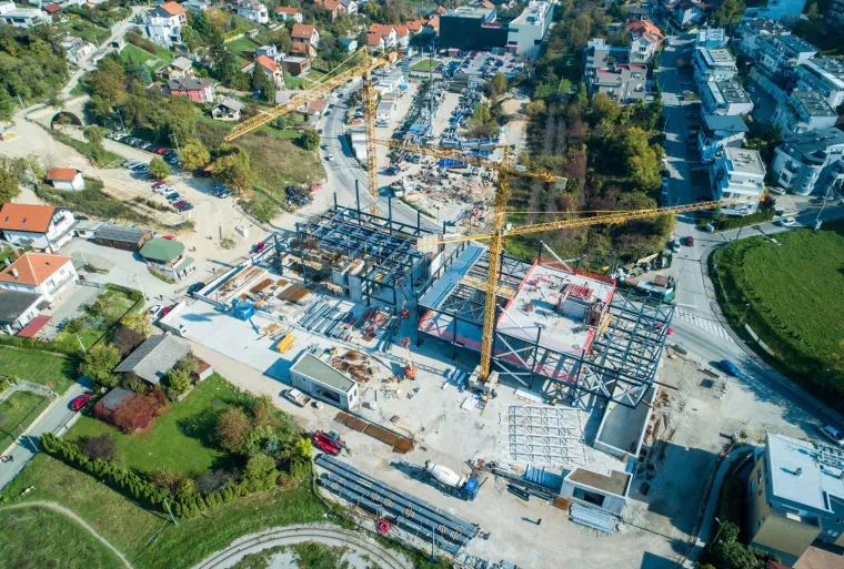 Ovaj projekt Zagrepčani će platiti 650 milijuna kuna: Pogledajte kako napreduju radovi iz zraka
