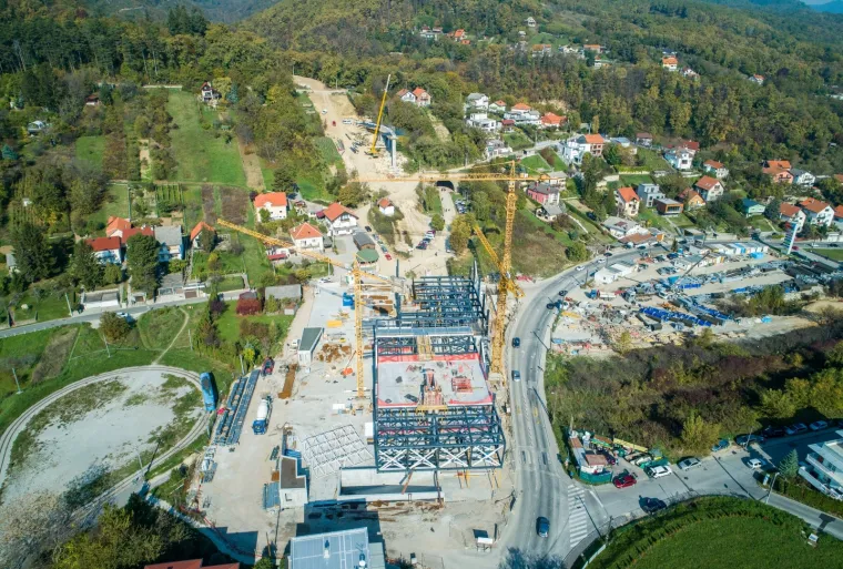 Ovaj projekt Zagrepčani će platiti 650 milijuna kuna: Pogledajte kako napreduju radovi iz zraka