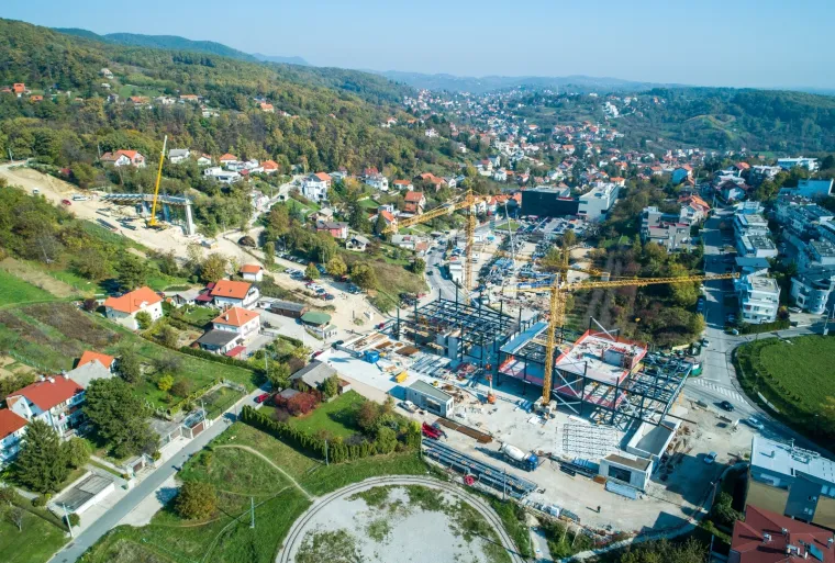 Ovaj projekt Zagrepčani će platiti 650 milijuna kuna: Pogledajte kako napreduju radovi iz zraka