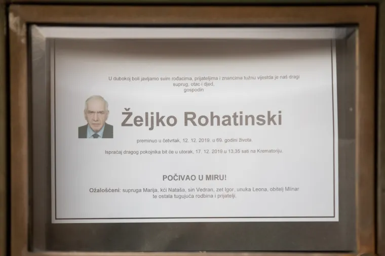 Tuga na Mirogoju! Od Rohatinskog se oprostila obitelj, biv&scaron;i ministri, guverner Vujčić, Bandić