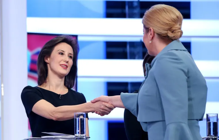 Rukovanje Grabar-Kitarović i &Scaron;kore, nasmijani Đapić...: Sučeljavanje 11 kandidata za Pantovčak!