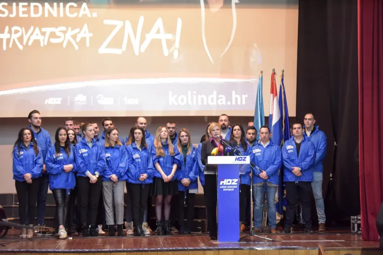 Grabar-Kitarović prepuna samopouzdanja u 'HDZ-ovom gradu': 'Nudim program i rad, a ne poskočice i nerad'