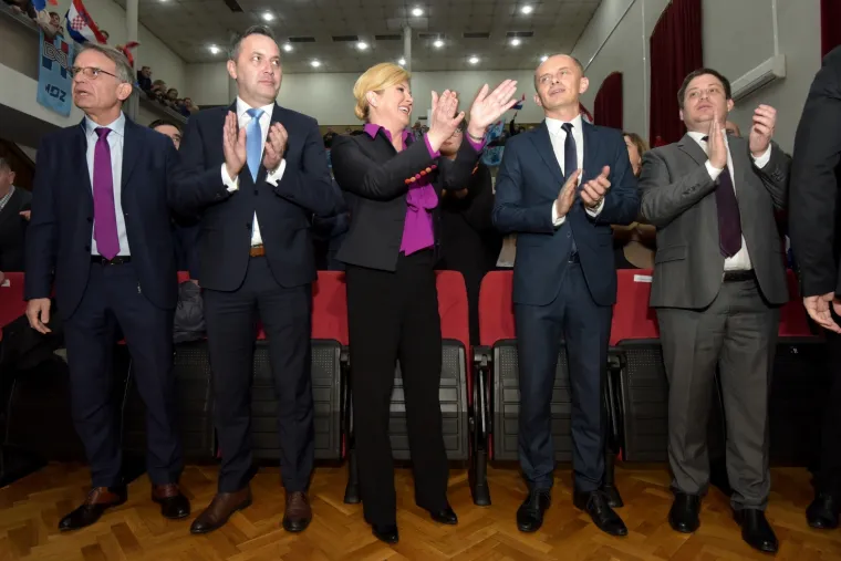 Grabar-Kitarović prepuna samopouzdanja u 'HDZ-ovom gradu': 'Nudim program i rad, a ne poskočice i nerad'