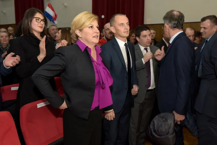 Grabar-Kitarović prepuna samopouzdanja u 'HDZ-ovom gradu': 'Nudim program i rad, a ne poskočice i nerad'