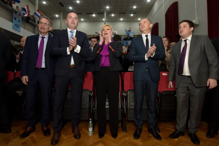 Grabar-Kitarović prepuna samopouzdanja u 'HDZ-ovom gradu': 'Nudim program i rad, a ne poskočice i nerad'