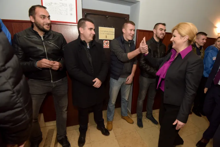 Grabar-Kitarović prepuna samopouzdanja u 'HDZ-ovom gradu': 'Nudim program i rad, a ne poskočice i nerad'