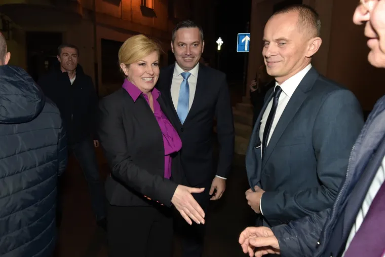 Grabar-Kitarović prepuna samopouzdanja u 'HDZ-ovom gradu': 'Nudim program i rad, a ne poskočice i nerad'