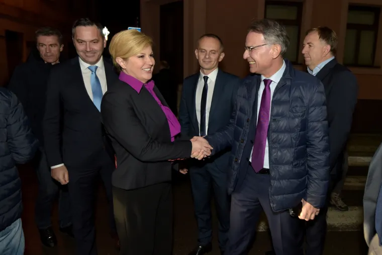 Grabar-Kitarović prepuna samopouzdanja u 'HDZ-ovom gradu': 'Nudim program i rad, a ne poskočice i nerad'