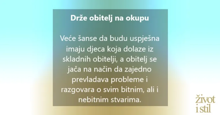 Umijeće odgoja: Roditelji uspje&scaron;ne djece rade ovih 5 stvari