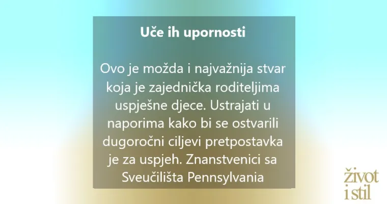 Umijeće odgoja: Roditelji uspje&scaron;ne djece rade ovih 5 stvari