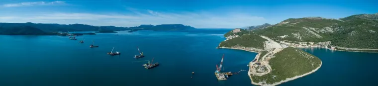 Napokon: Brodovi iz Kine dovozit će dijelove Pelje&scaron;kog mosta, na gradili&scaron;tu se očekuju krajem siječnja