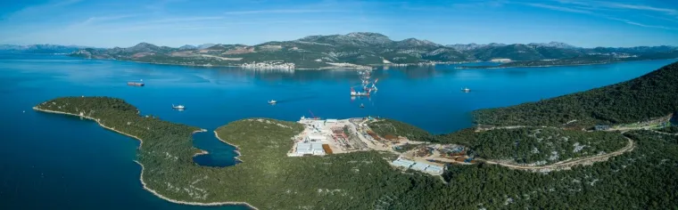 Napokon: Brodovi iz Kine dovozit će dijelove Pelje&scaron;kog mosta, na gradili&scaron;tu se očekuju krajem siječnja