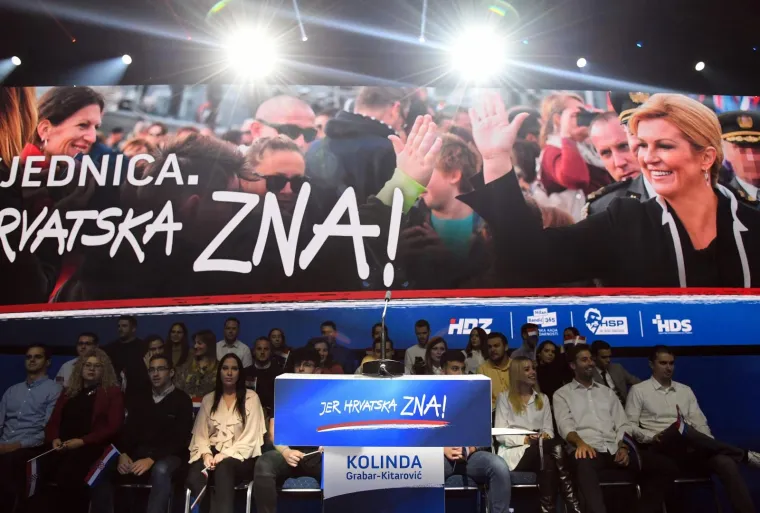 Predsjednica organizirala najveći skup u kampanji: Okupila je HDZ-ovce iz svih dijelova Hrvatske