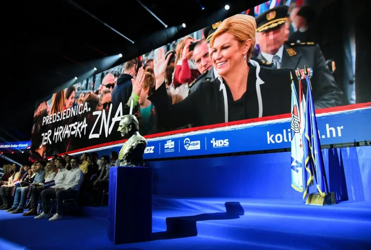 Predsjednica organizirala najveći skup u kampanji: Okupila je HDZ-ovce iz svih dijelova Hrvatske