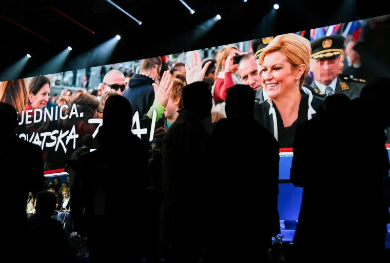 Predsjednica organizirala najveći skup u kampanji: Okupila je HDZ-ovce iz svih dijelova Hrvatske