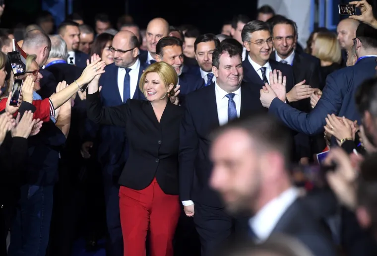 Predsjednica organizirala najveći skup u kampanji: Okupila je HDZ-ovce iz svih dijelova Hrvatske