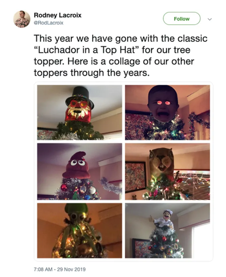 OBJAVLJUJU NAJBIZARNIJE UKRASE ZA VRH JELKE: A neke od fotografija su sve samo ne čedne