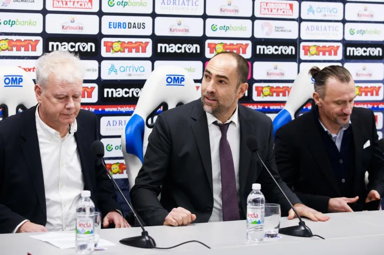 Hajduk predstavio novog trenera: Tudor poručio što 'Bijeli' trebaju napraviti da postanu prvaci