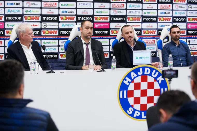 Hajduk predstavio novog trenera: Tudor poručio što 'Bijeli' trebaju napraviti da postanu prvaci