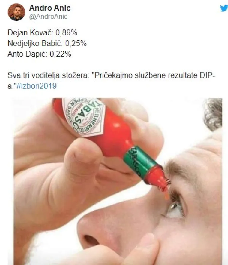 &Scaron;koro, ali skoro: Izdvojili smo najbolje fore s jučera&scaron;njih izbora