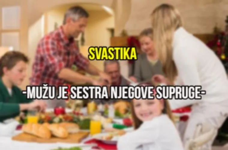 Zaova, jetrva: Jeste li čuli ikada za čudne nazive članova obitelji koji su vam sjedili za blagdanskim stolom?